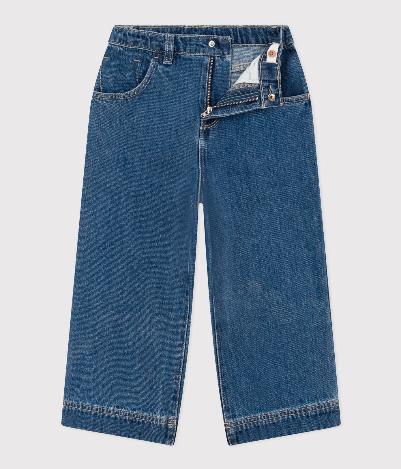 Pantalon en denim 100% écoresponsable enfant fille