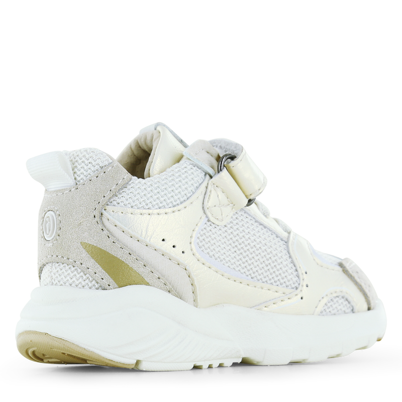 Shoesme goud sneakertje Mesh, Microfiber leer, Suède | Meisjes schoenen