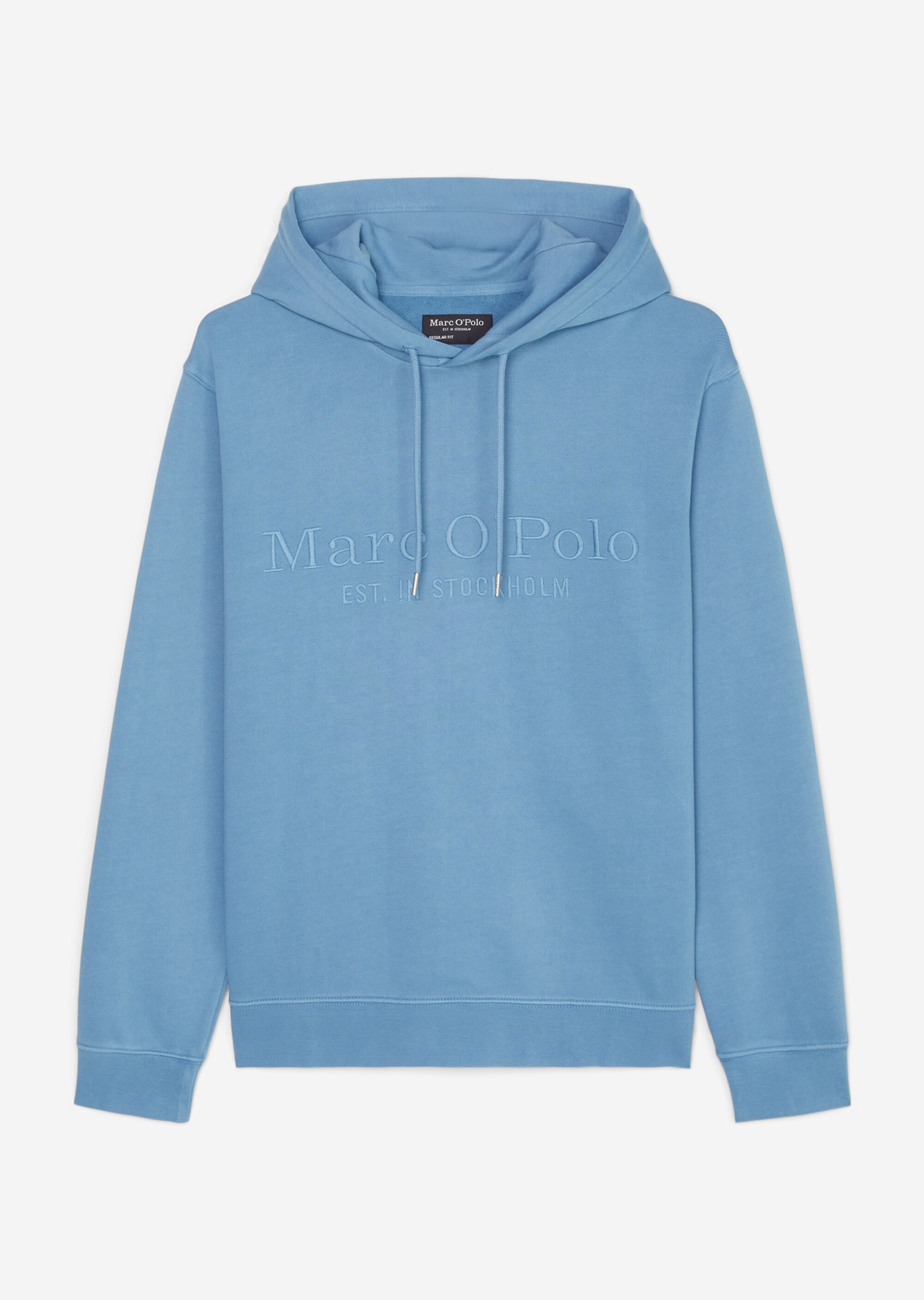 Hoodie regular mit Logo-Stickerei