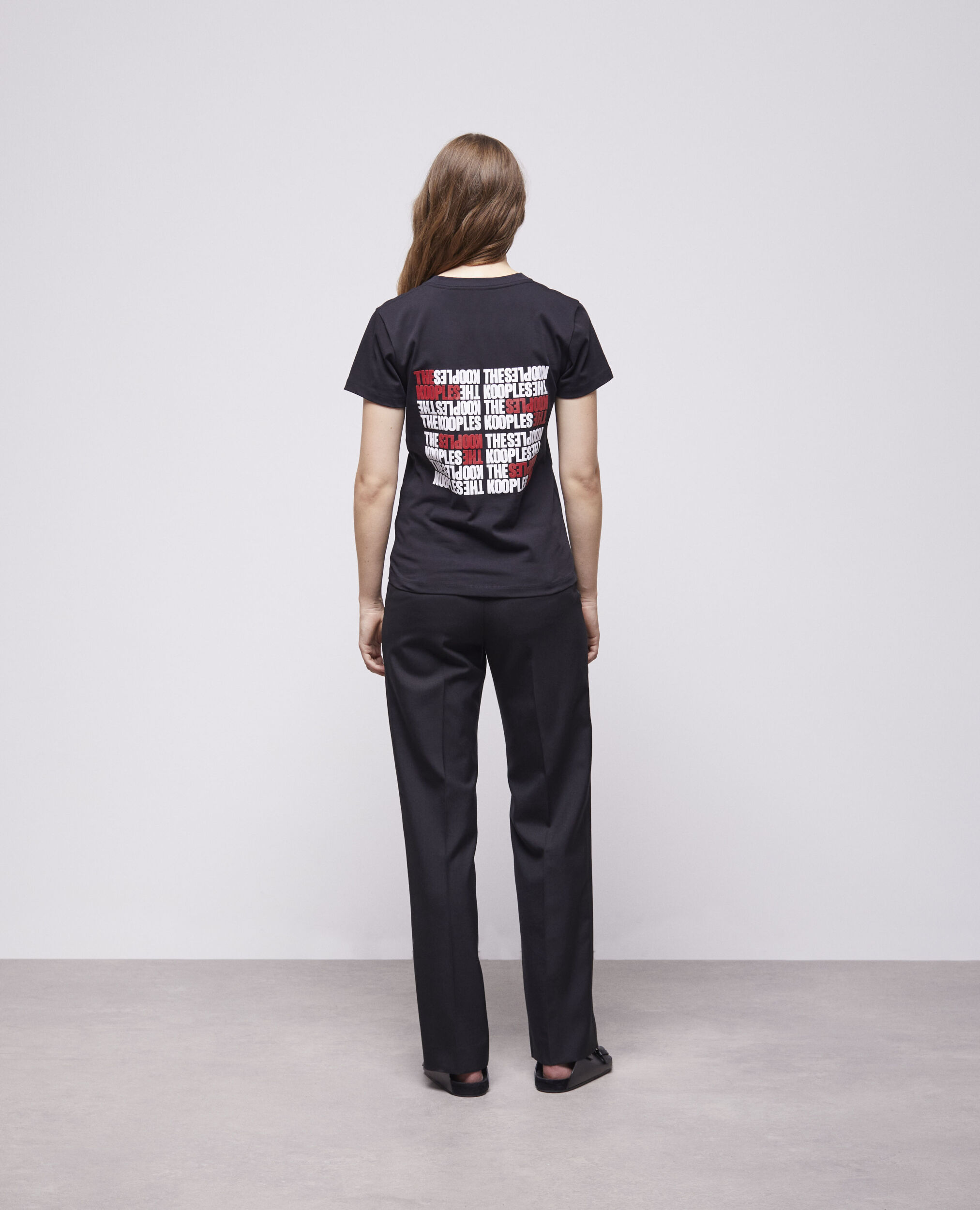 T-shirt logo The Kooples noir