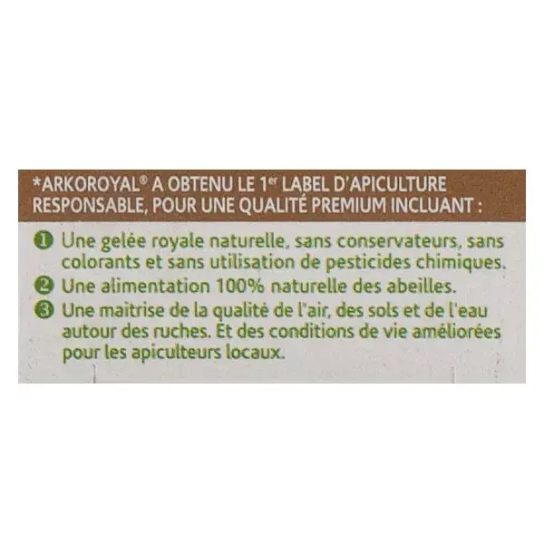 Geleia Real Orgânica Arkopharma Arkoroyal Treasures of the Hive 40g
