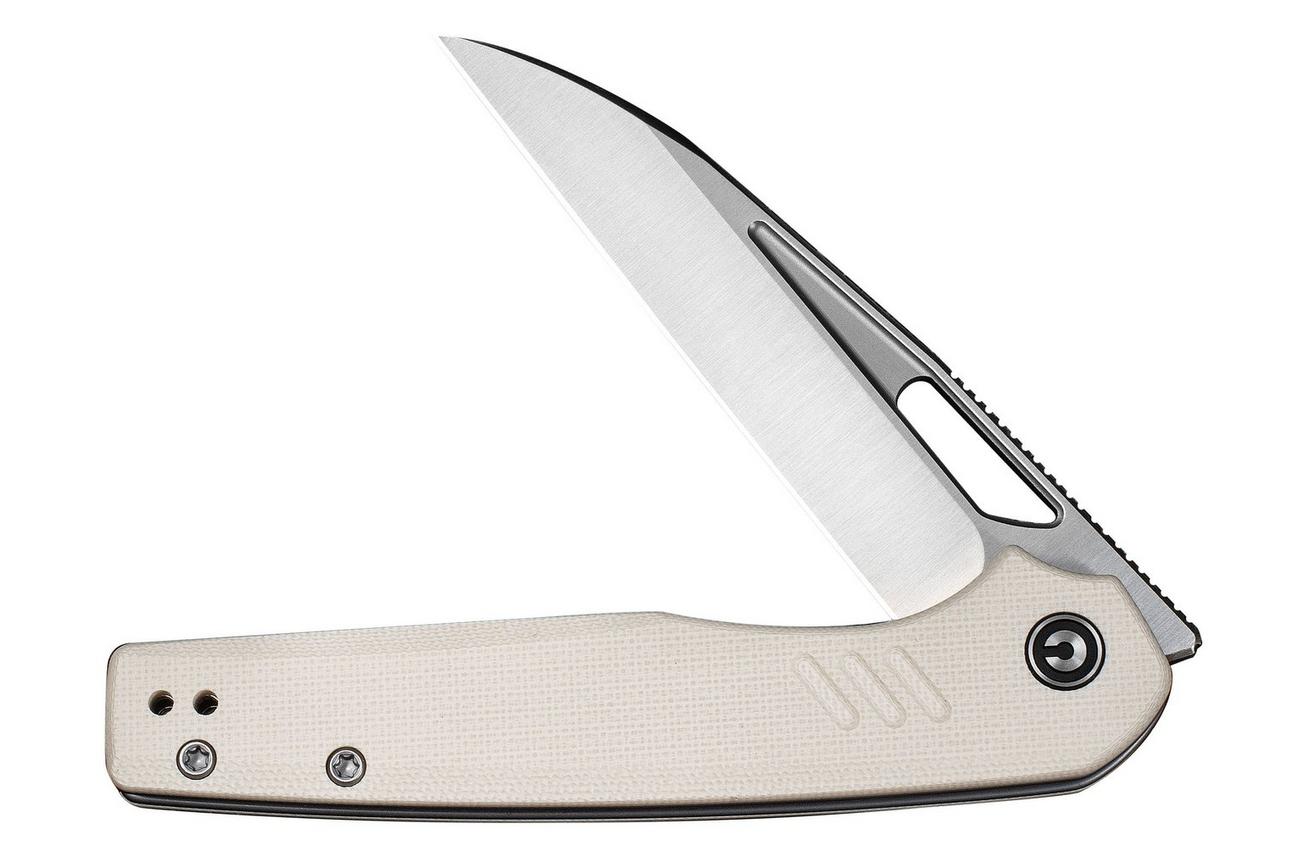 Civivi Guile C24062B-3 Satin 14C28N, Ivory G10, zakmes, Shawn Ashmore design