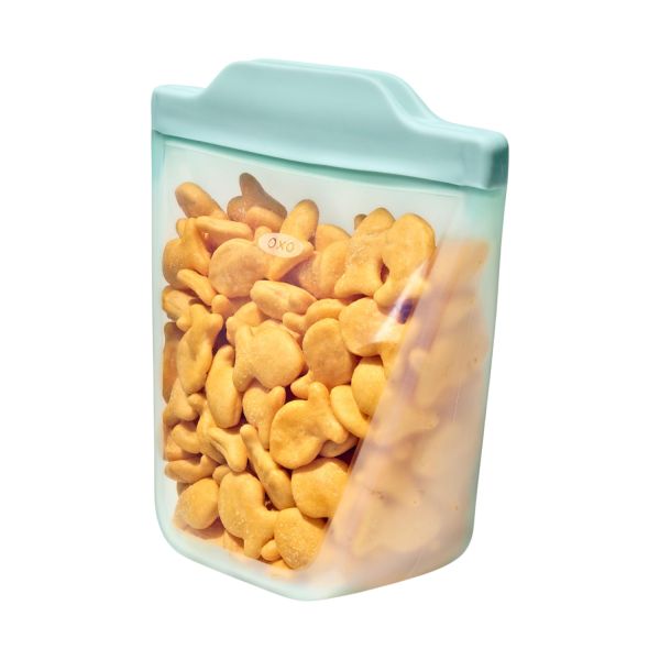OXO Tot Bewaarzakken - 2 Pack - Silicone - Opal & Dusk