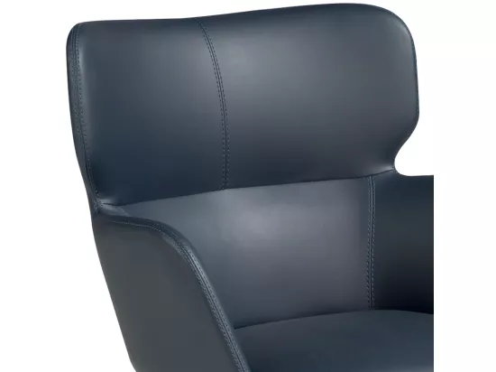 Chaise de bureau pivotante bleue 4110 ANGEL CERDA