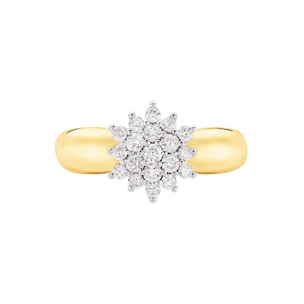 Bague Rasha Or Jaune Diamant