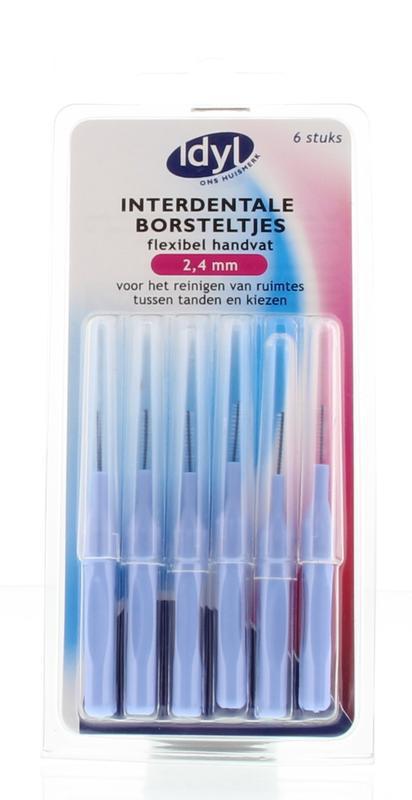 Idyl Interdentaal borstels HV 2.4 mm 6st
