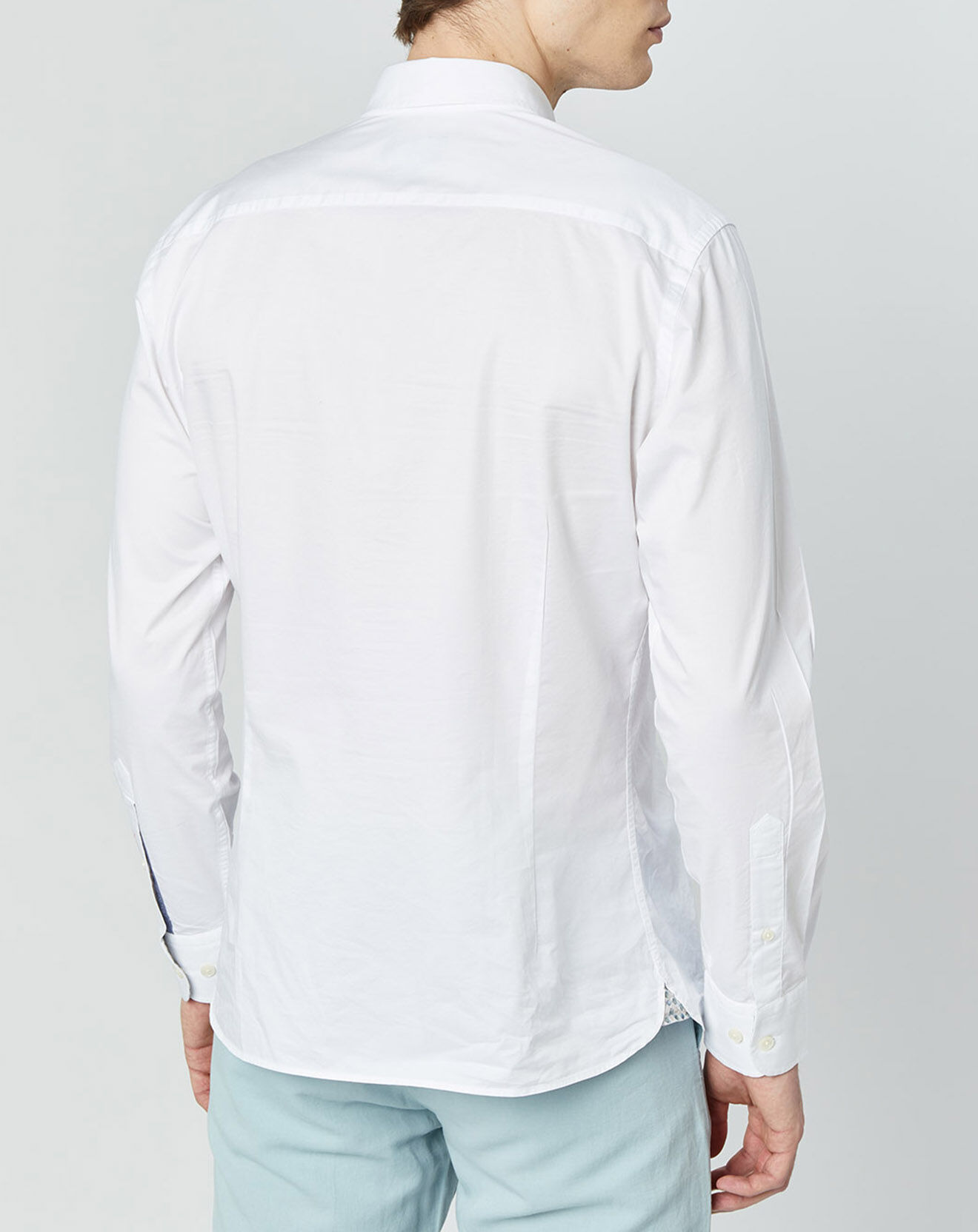 Hackett London Chemise Slim Fit Yok blanche