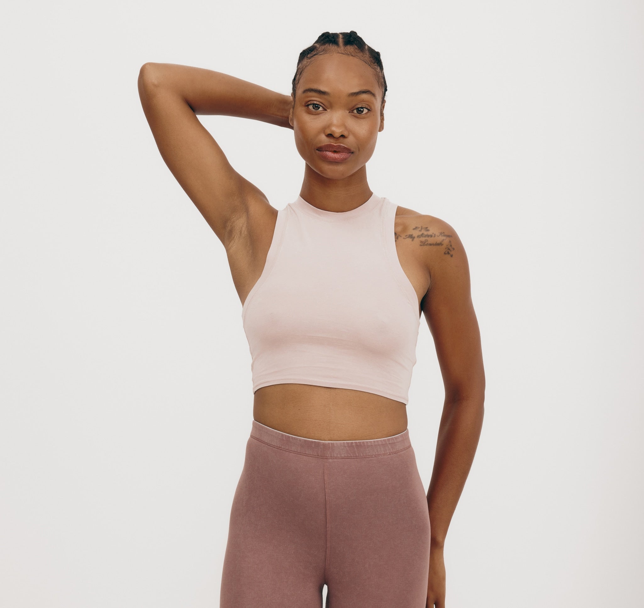 ORGANIC COTTON<br>Core Crop Tank Top