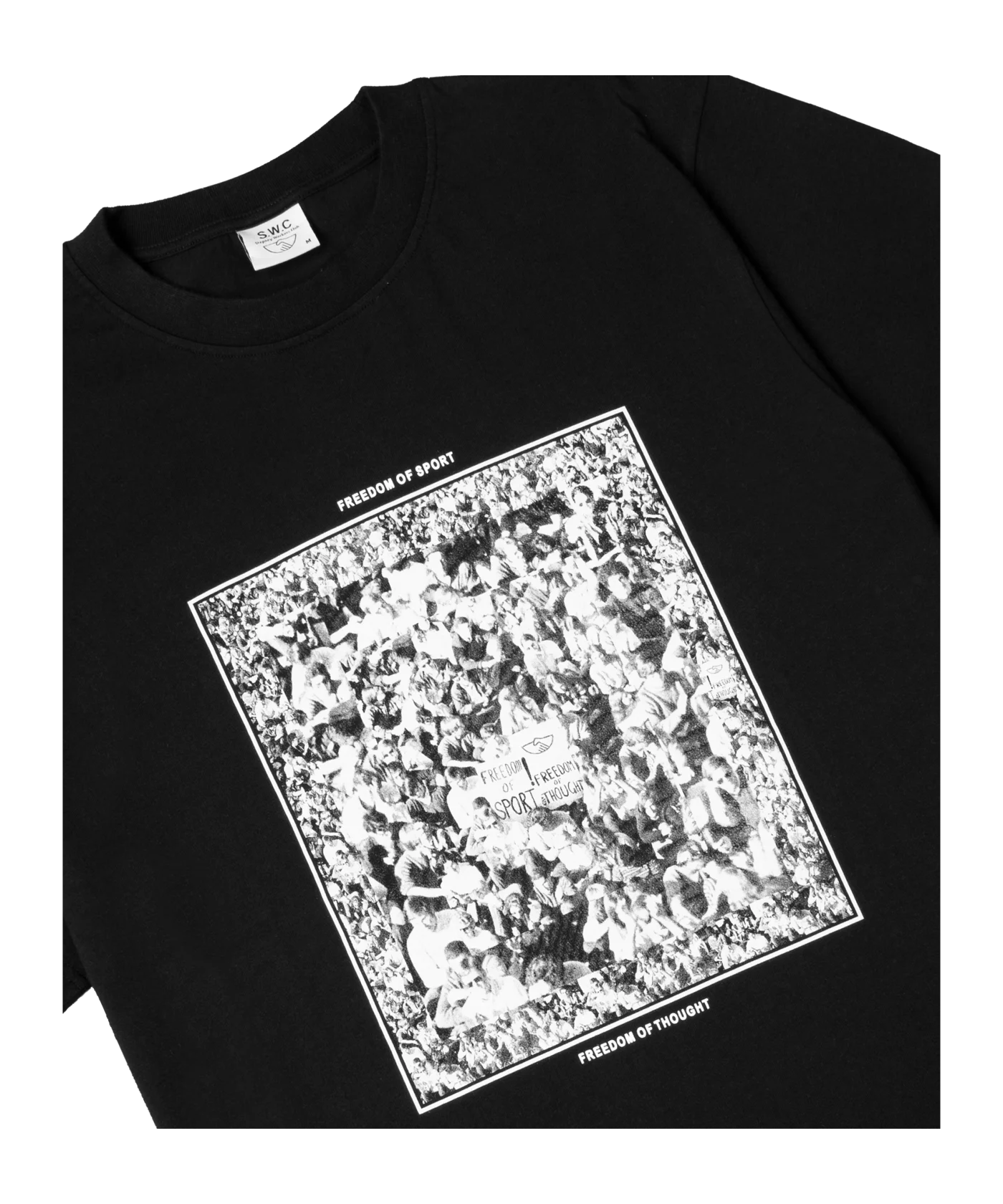 Stepney Crowd T-Shirt Schwarz