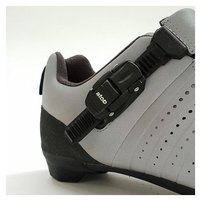 Chaussures de Gravel et Route Triban GRVL 520 Reflective Visible Gris