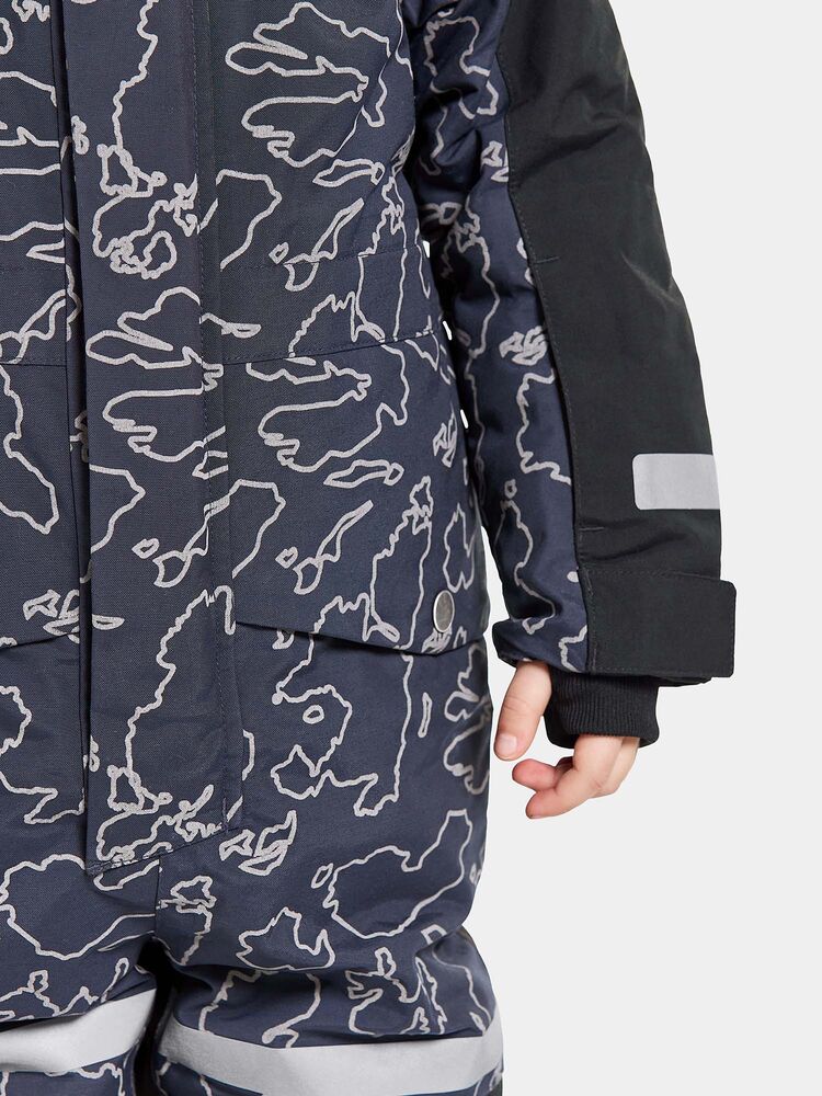 Didriksons Bjärven Vinterdress, Grundsund Reflective Navy