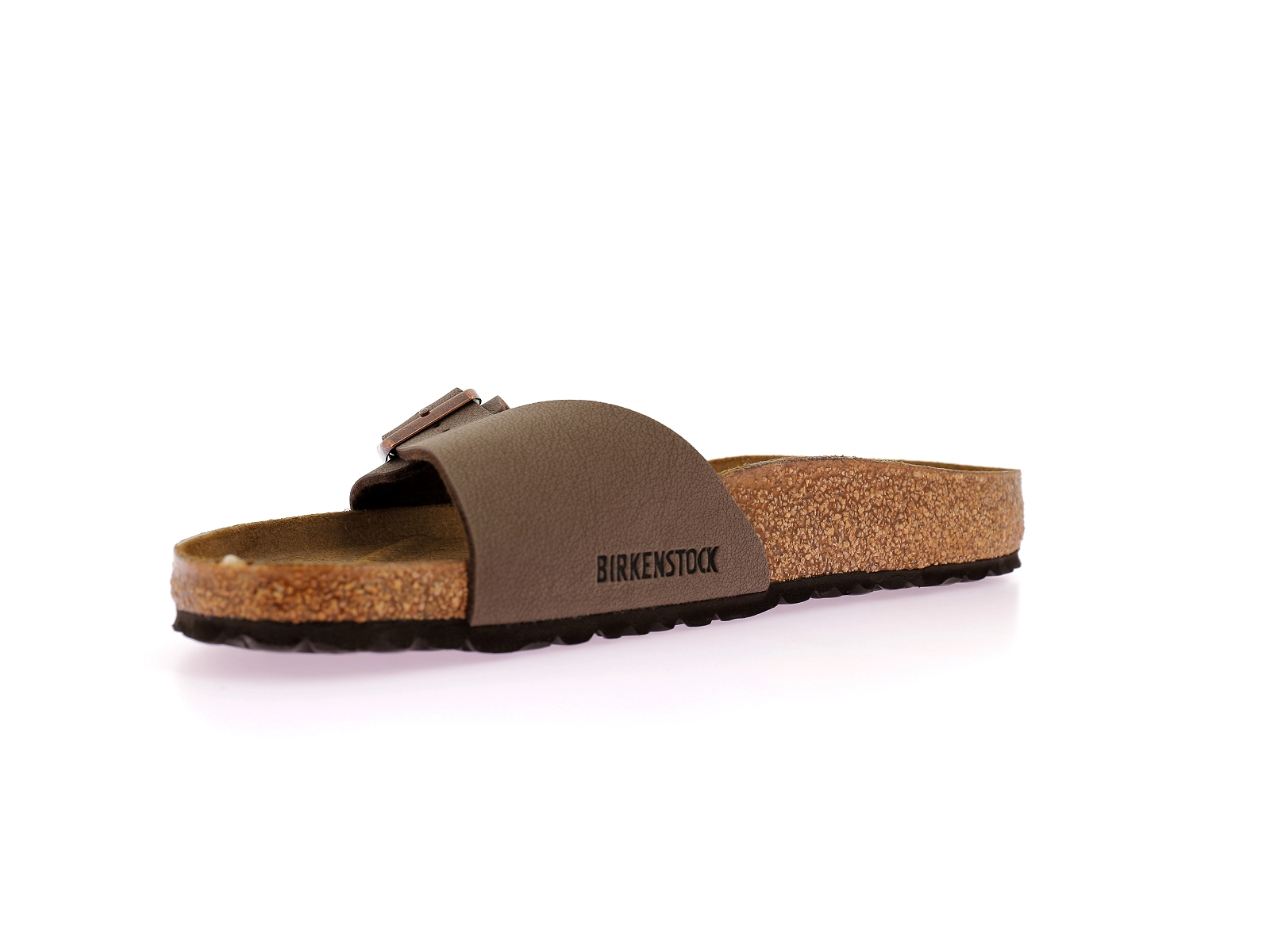 Birkenstock-MADRID BFBC Matières combinées Marron Clair