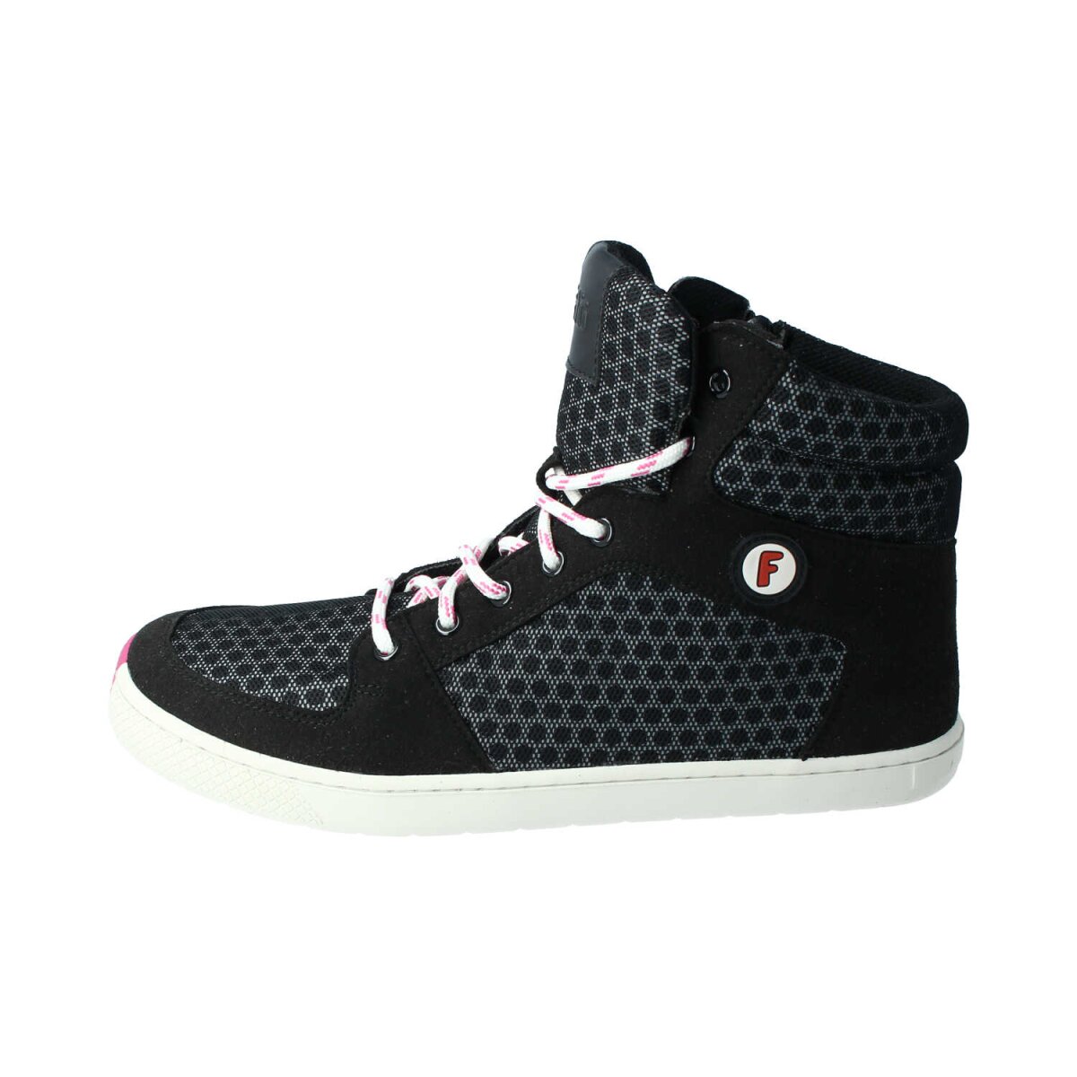V19954-06 Champi vegan zipper textile black