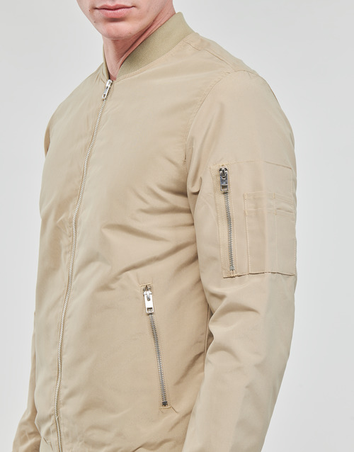 Jack & Jones - JJERUSH BOMBER - Beige