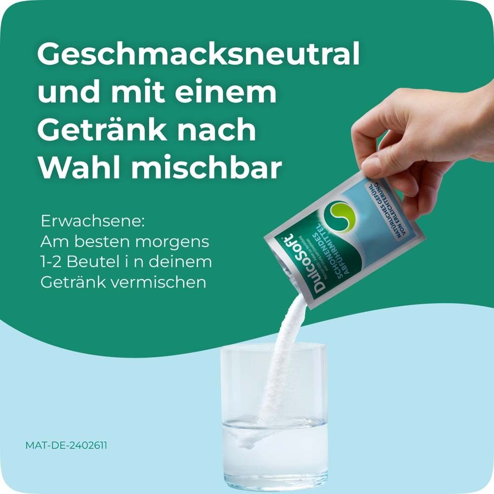 DulcoSoft Pulver Abführmittel bei Verstopfung mit Macrogol