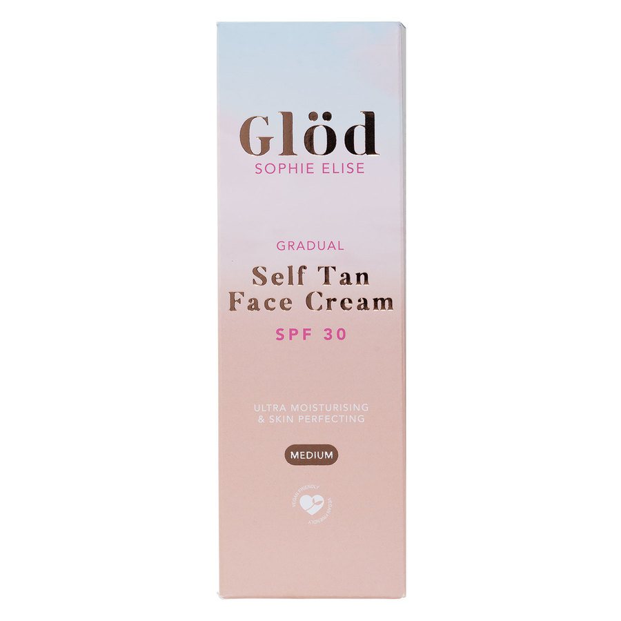 Glöd Sophie Elise Self Tan Face Cream SPF 30 50ml