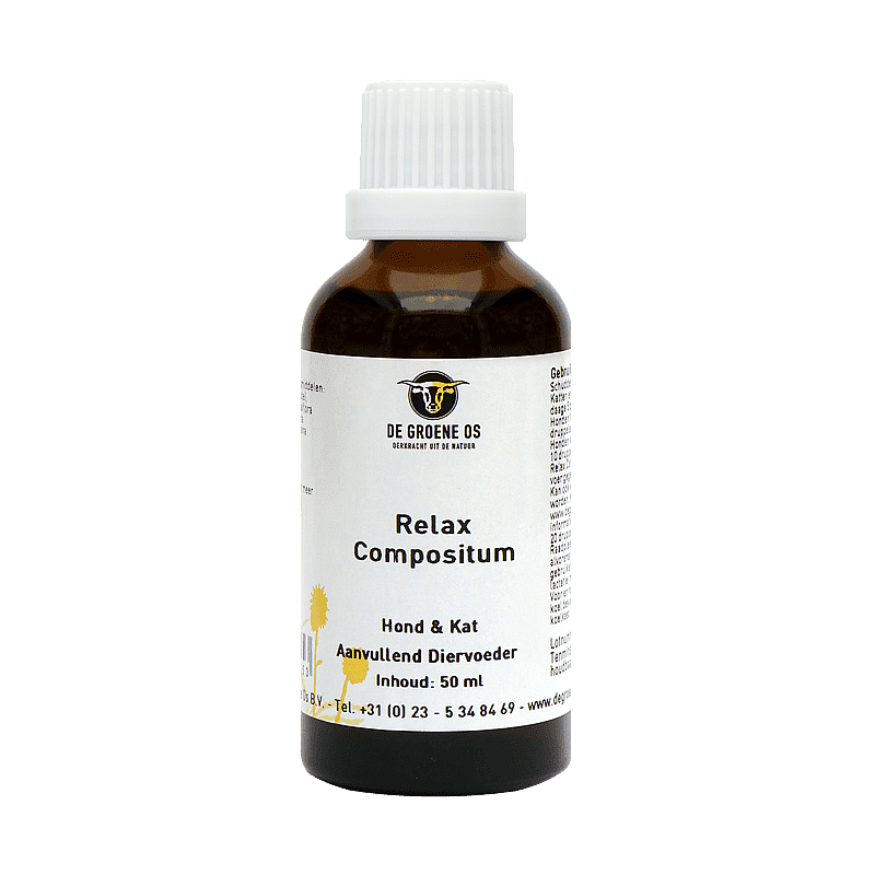 Relax Compositum Groene Os Hond Kat 50 ml