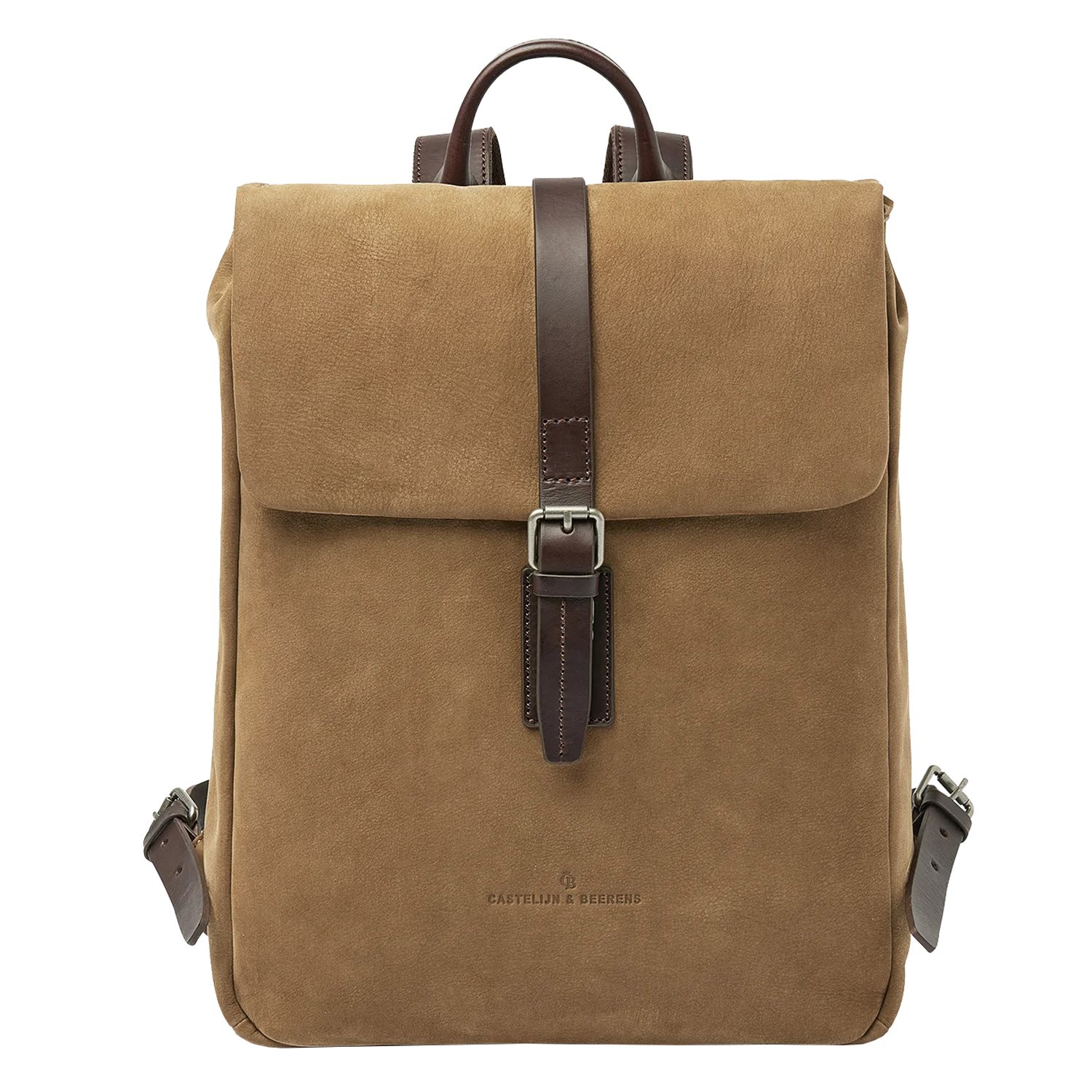 Castelijn & Beerens Veneto Nubuck Laptop Backpack 15.6