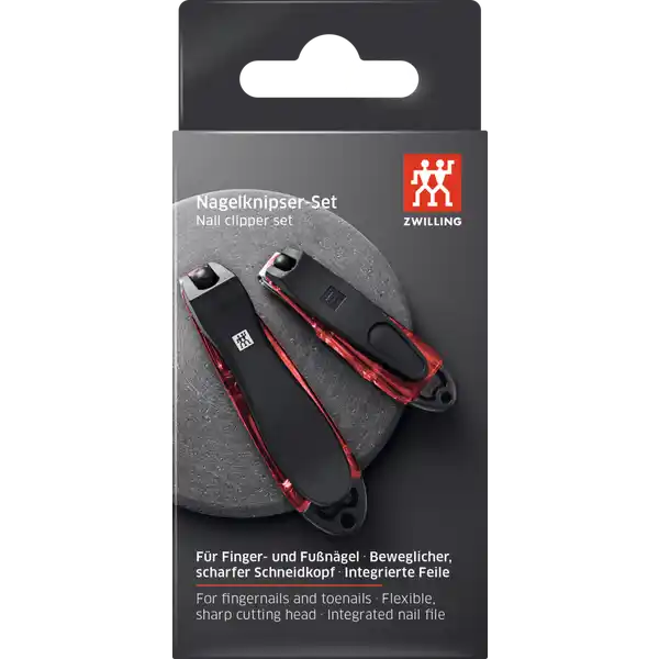 2-tlg. Nagelknipser-Set