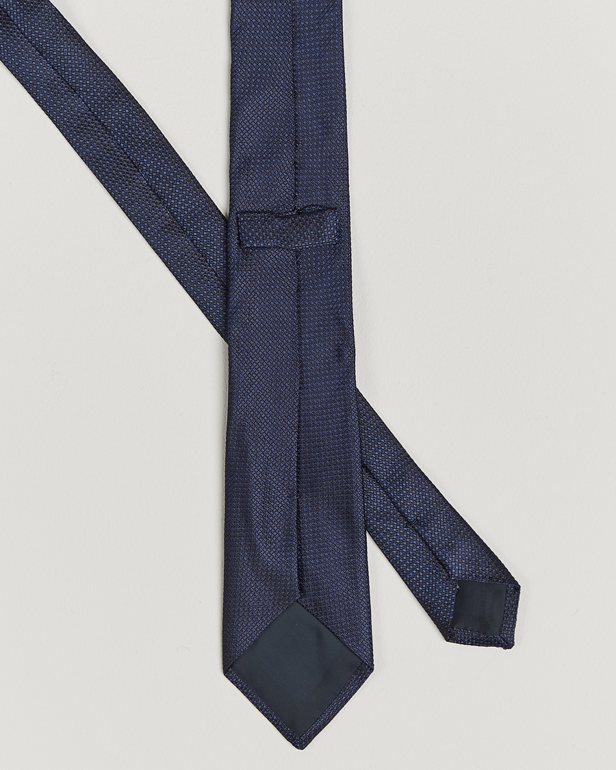 Morris Structure Tie Navy