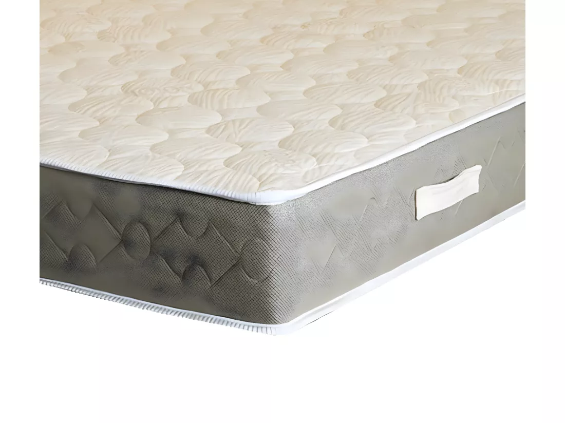 Matelas latex très ferme 80x190x23 cm 100% coton déhoussable 7 zones de confort respirant