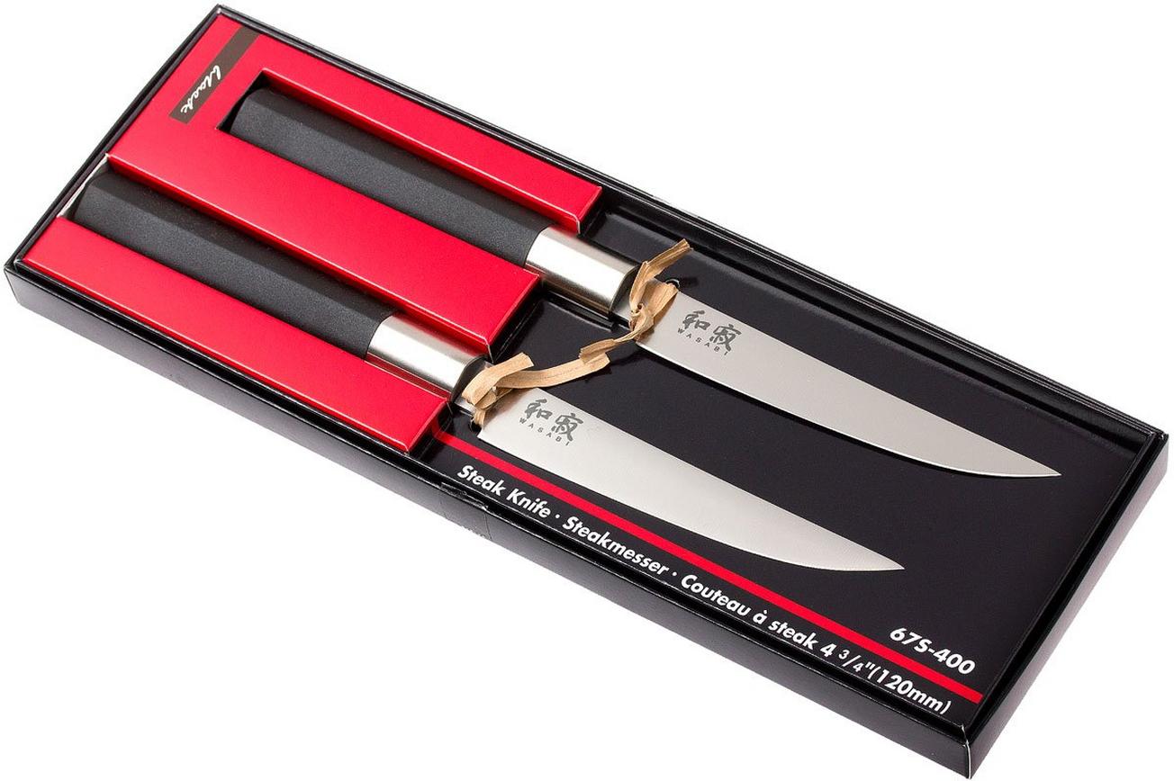 Kai Wasabi Black steakmessenset 2-delig, 67S-400