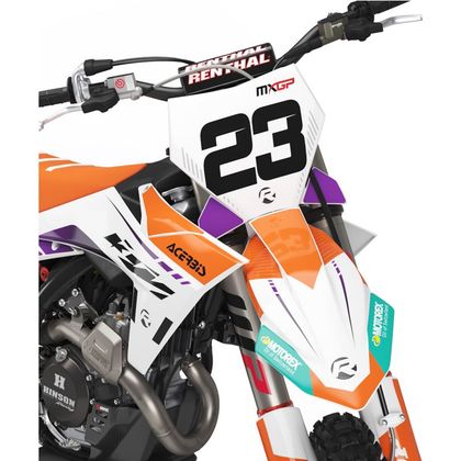 Kit déco RiderUnik PURE - Orange