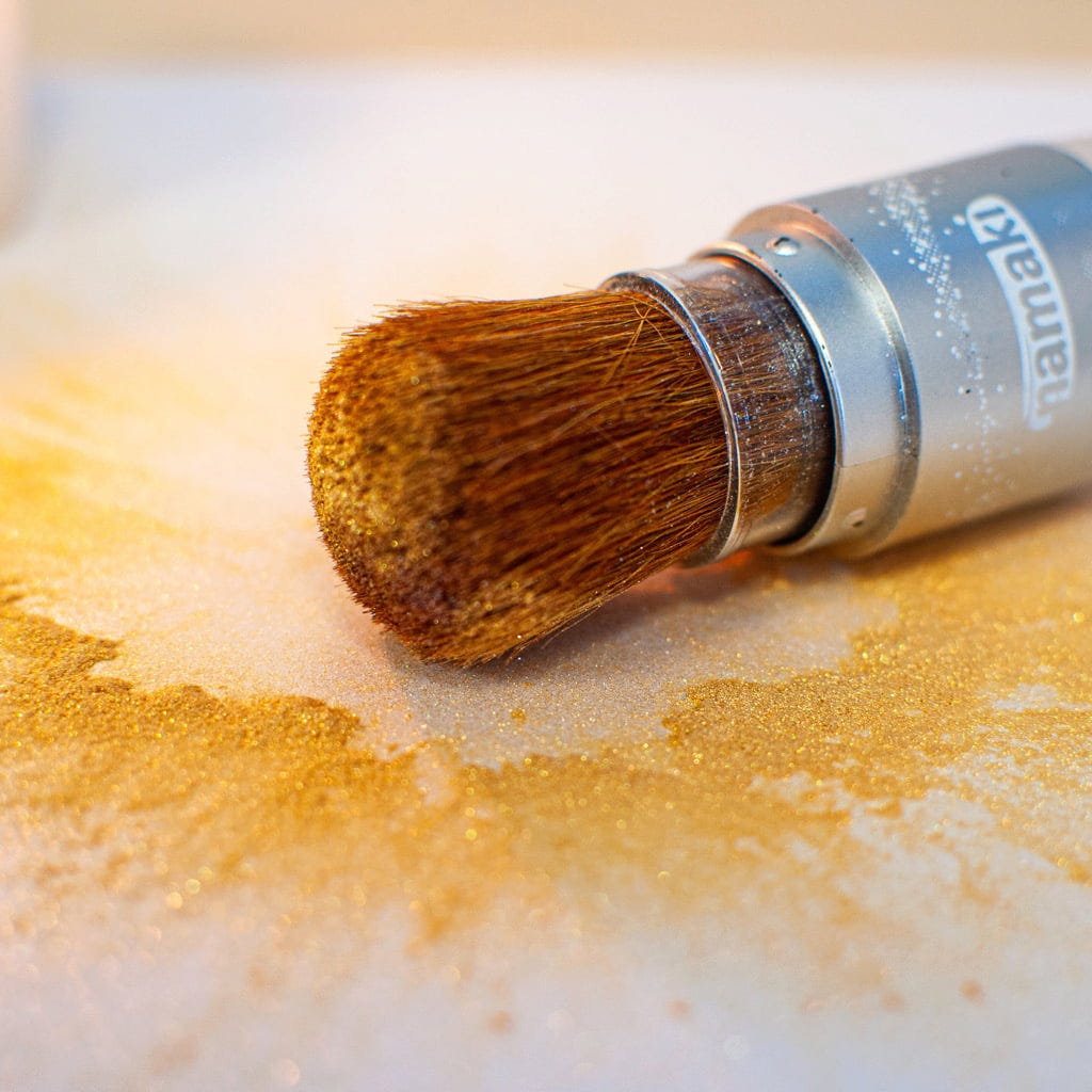 namaki  Sparkling Powder with Brush, Gold