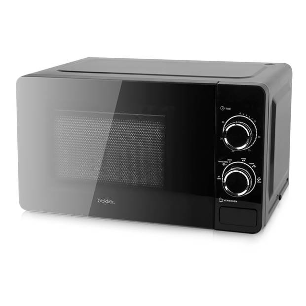 Blokker BL-95007 solo magnetron - 20 liter - 6 vermogensstanden - 700 watt - zwart