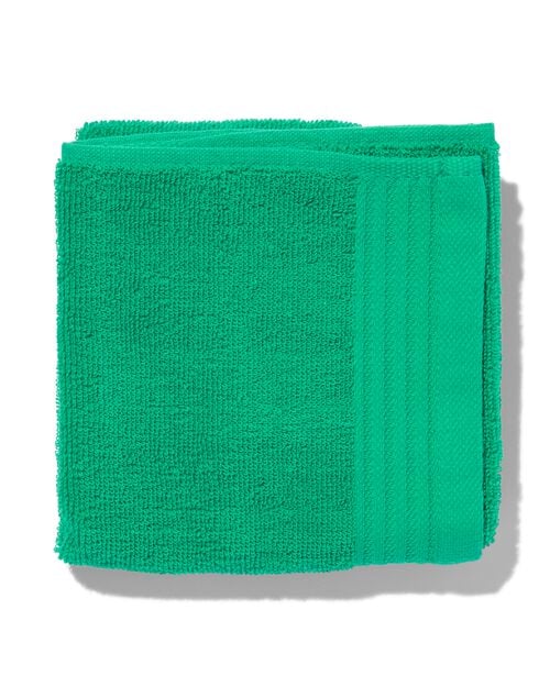 essuie-mains 50x50 coton vert