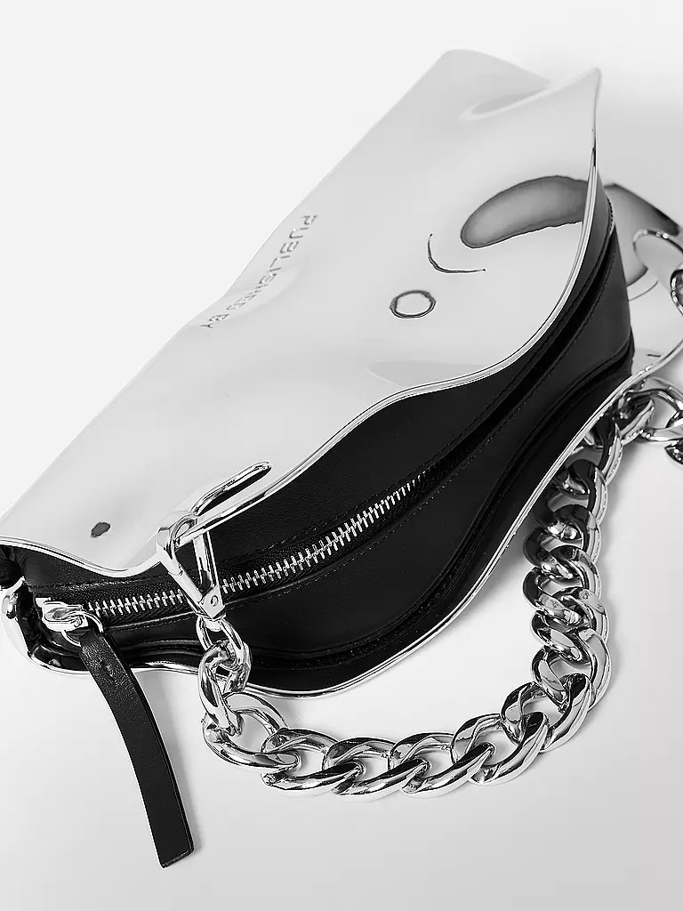 PUBLISHED BY Ledertasche - Mini Bag MAYZIE silber