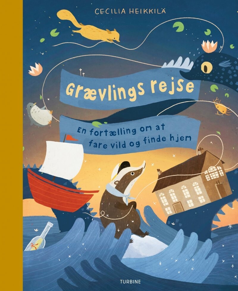 Grævlings Rejse - Cecilia Heikkilä - Bog