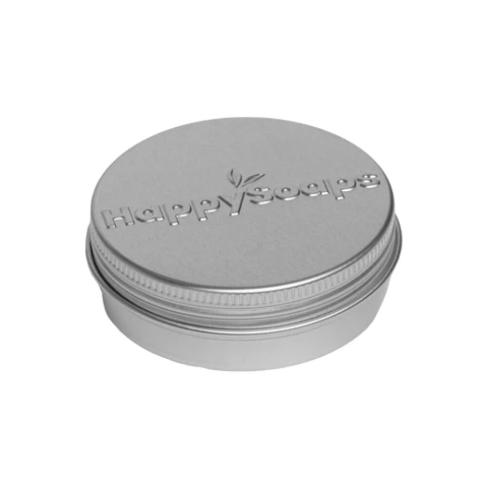 HappySoaps Bewaar- en Reis Blikje Shampoo Bar12 gr
