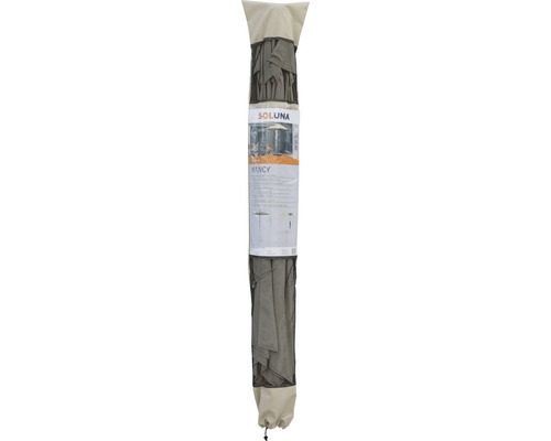 Cantilever parasol Nancy Soluna Ø 250 cm Polyester (PES) ecru
