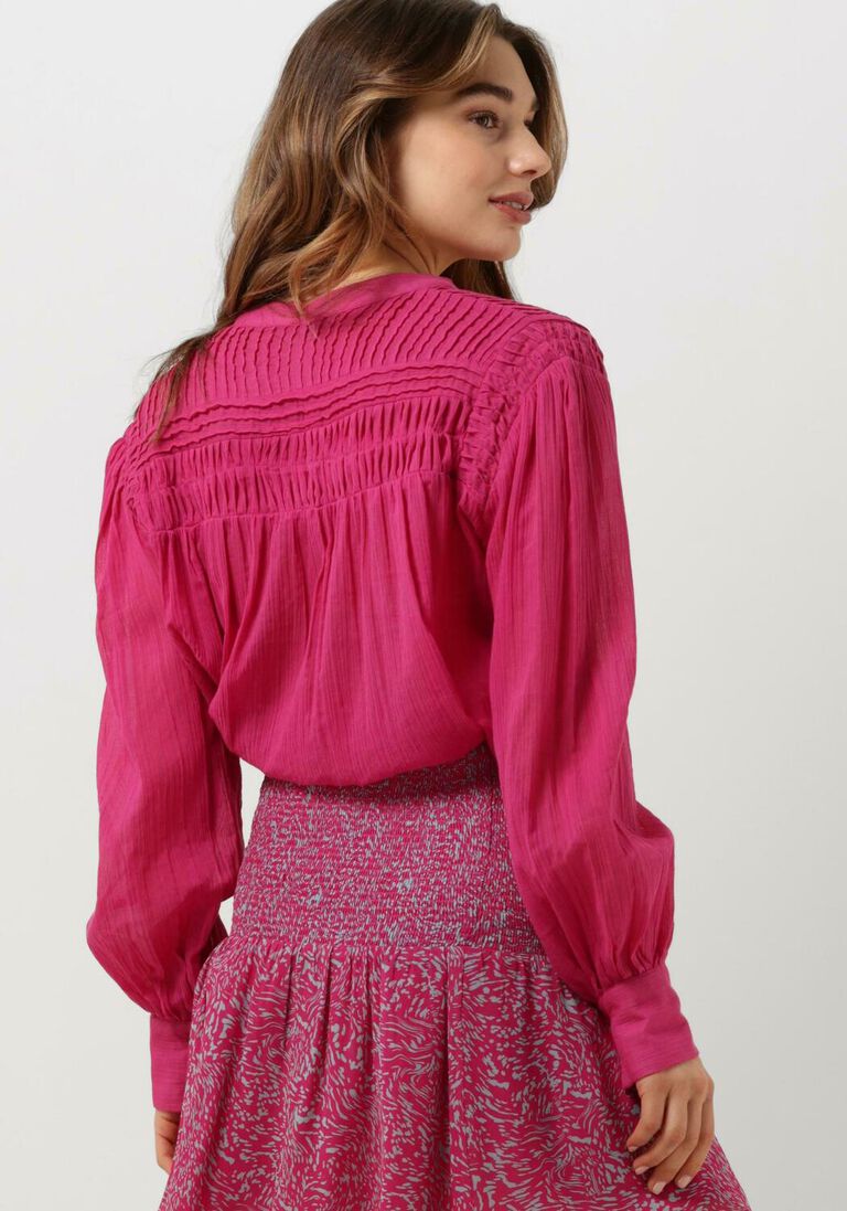 GOOSECRAFT fuchsia goosecraft blouse gc pippa blouse