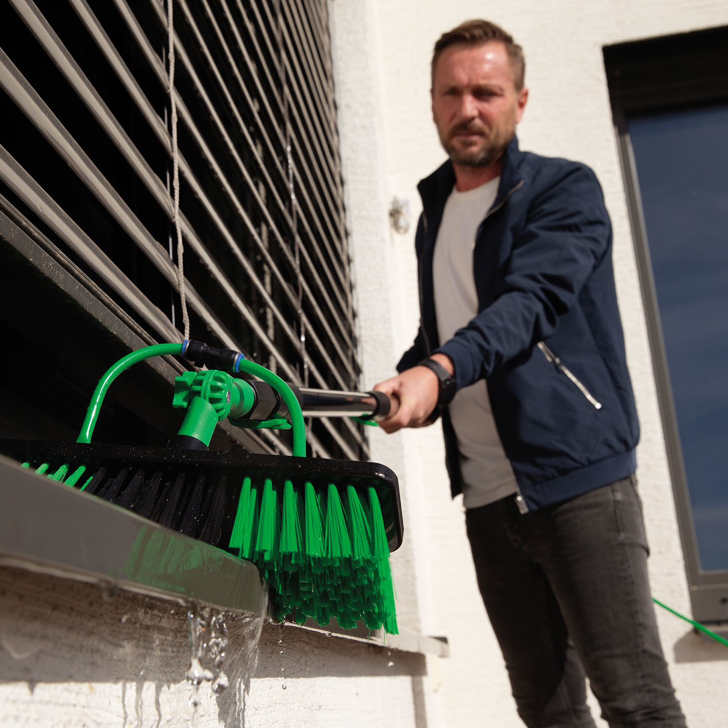 Hammersmith AquaClean Deluxe, 2in1 Teleskop-Besen