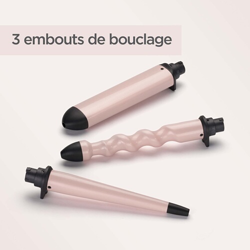 Fer à boucler Babyliss MS750E - Multistyler Curl and Wave Trio