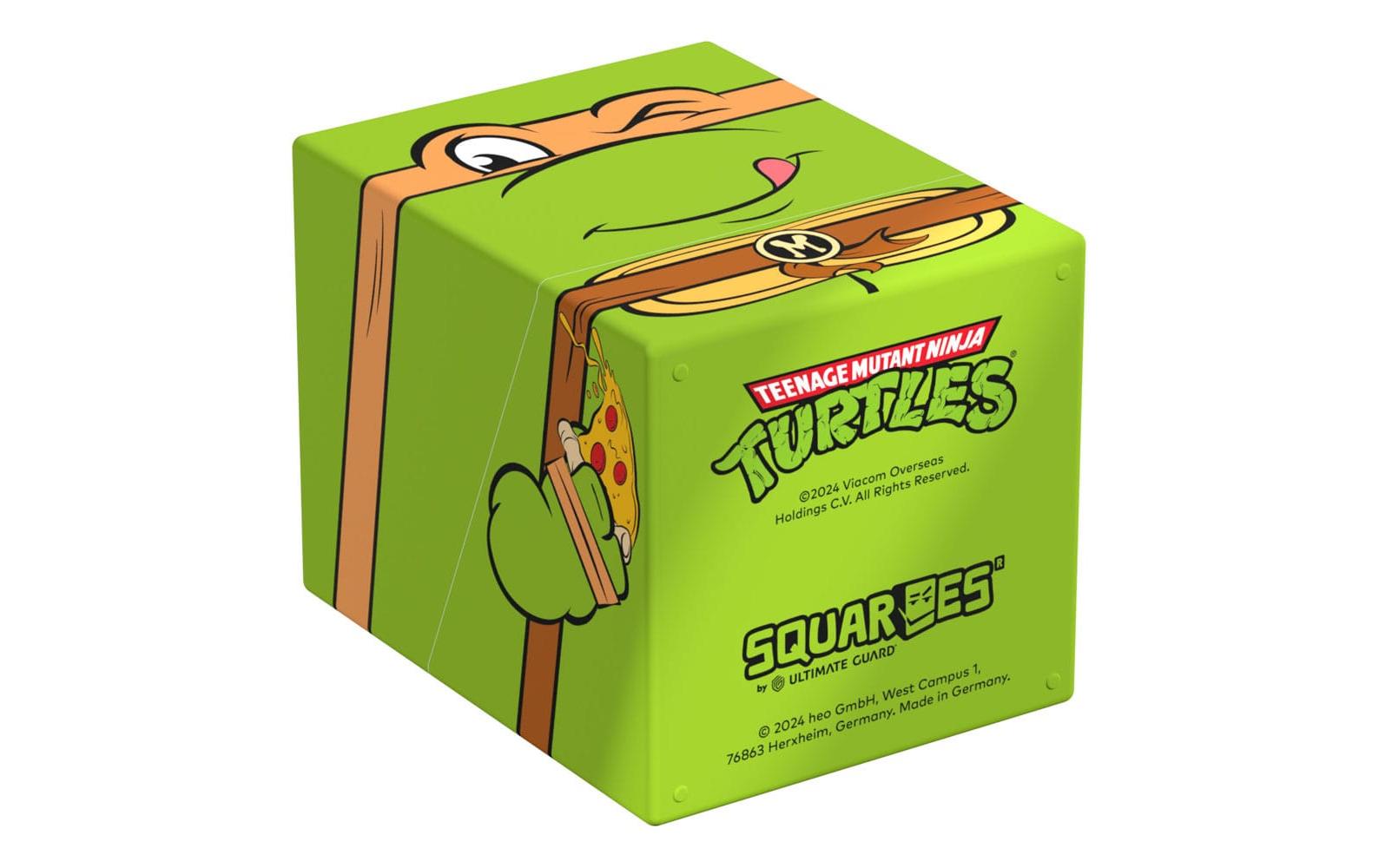Kartenbox Squaroe TMNT 004 MichelangeloZur Aufbewahrung von Sammelkarten in Standardgrösse