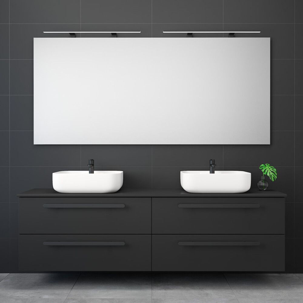 BADEROMSMØBEL CAMARGUE SKÄRGÅRD IQ SETT 2 SVART 199,1CM