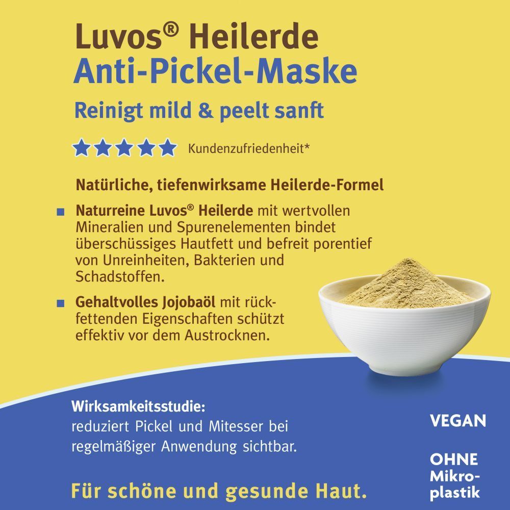 Luvos-Heilerde Anti-Pickel-Maske