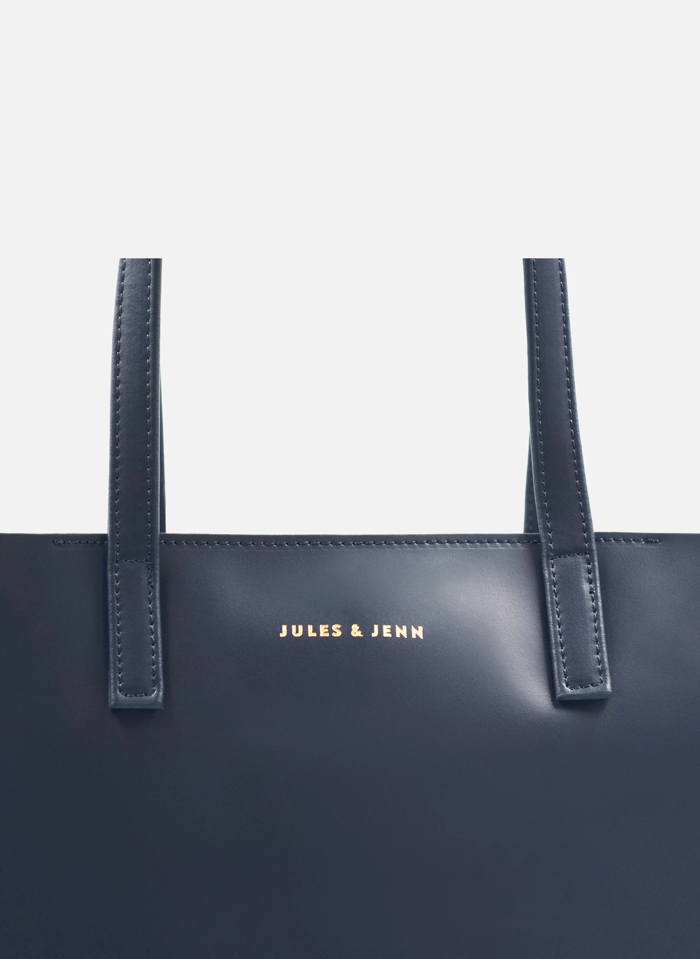 Sac cabas cuir lisse | Bleu