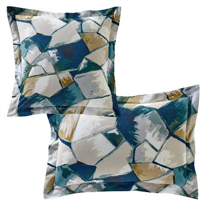 Linge de lit assemblage graphique - BECQUET CRÉATION