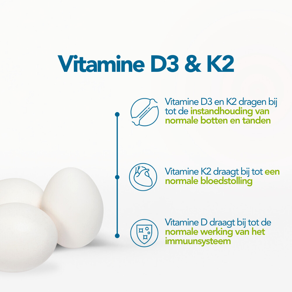 Bonusan Vitamine D3 & K2 60 softgels