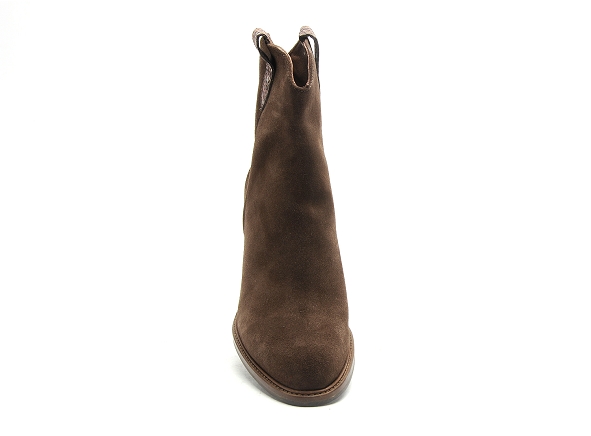 Muratti boots bottine talons femme rafin marron