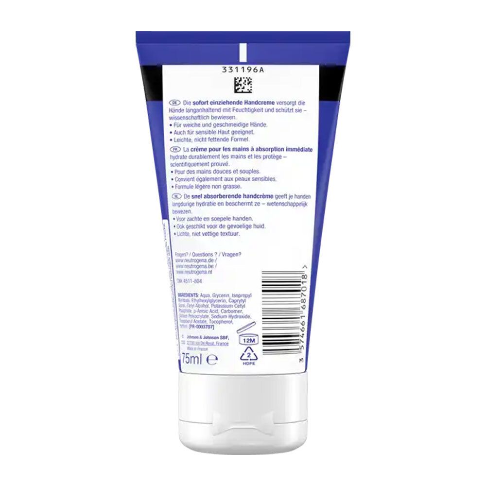 Neutrogena® Norwegische Formel® Sofort einziehende Handcreme