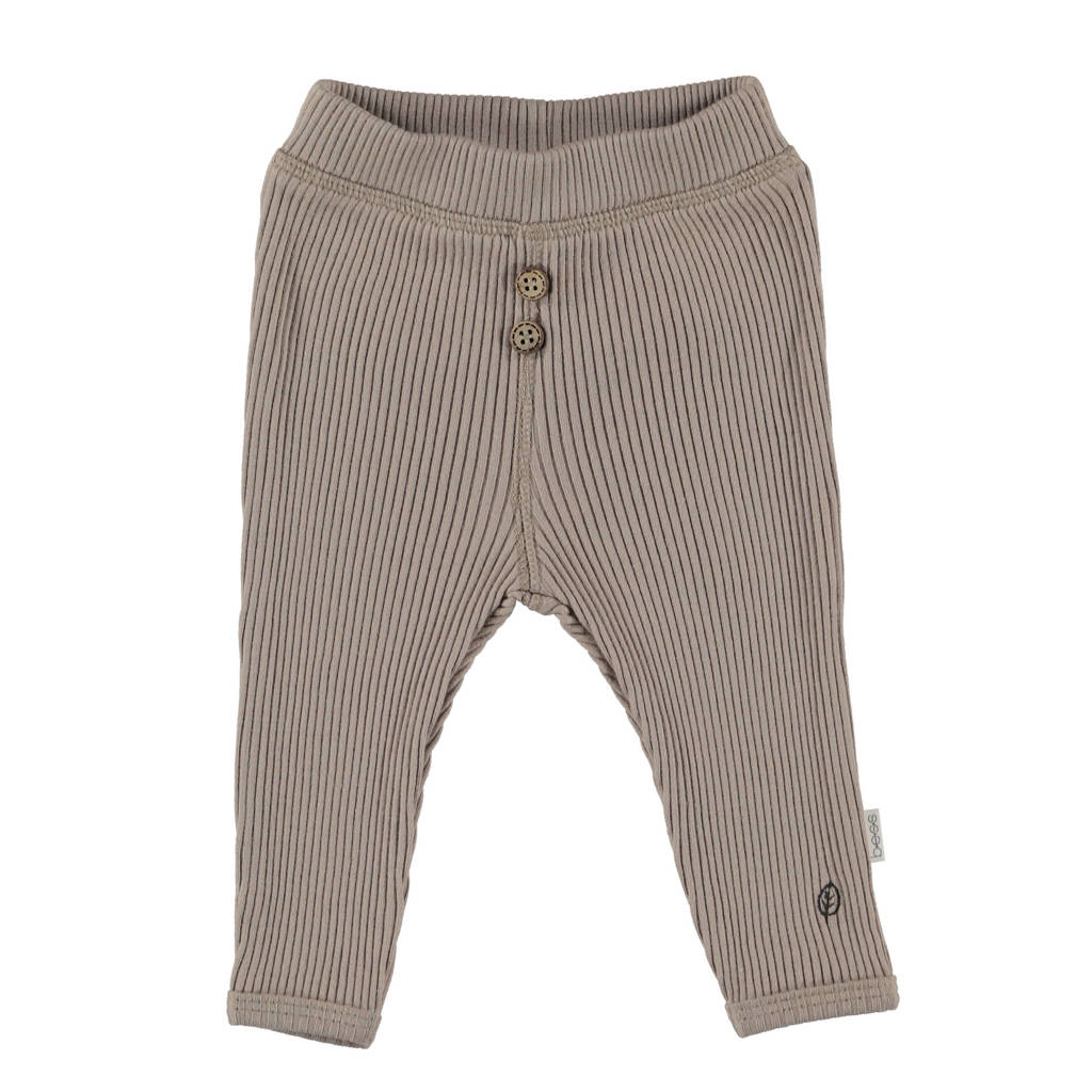 BESS baby regular fit broek taupe