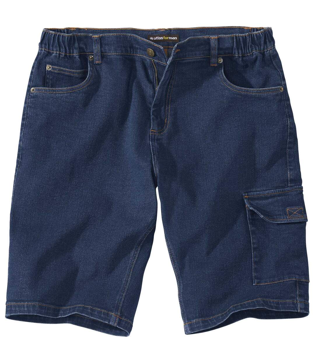 Bermuda Cargo Jean Stretch Confort