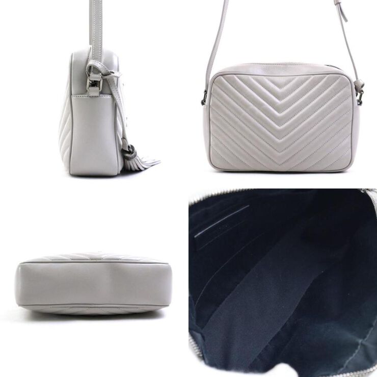 Yves Saint Laurent Vintage Yves Saint Laurent Crossbody Bag Grey