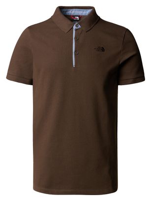 Polo The North Face Premium Piquet Brun