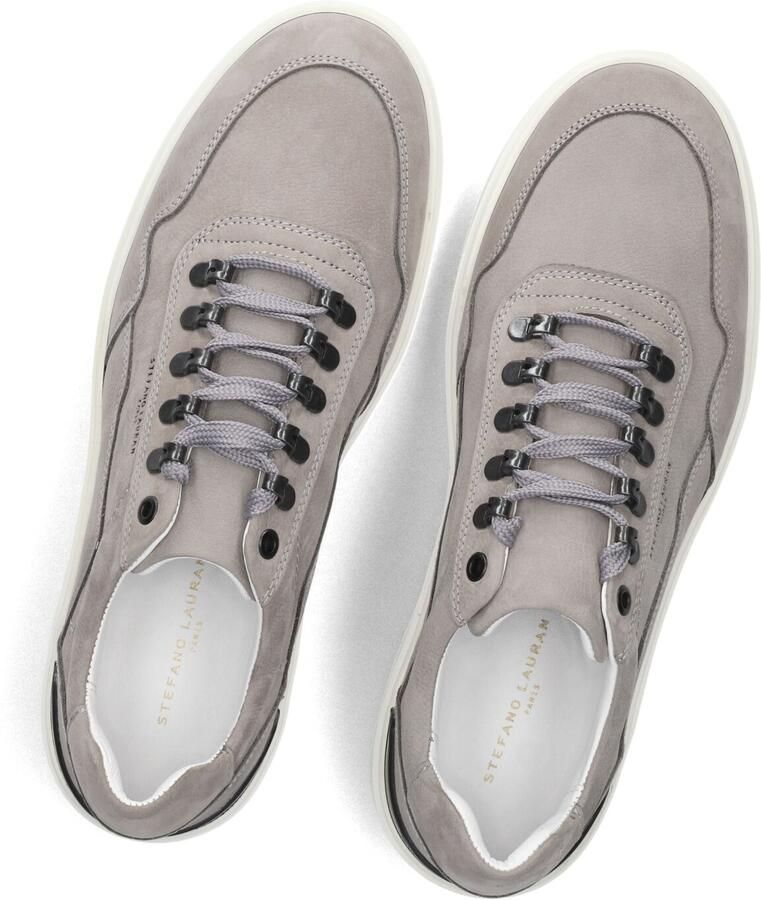 STEFANO LAURAN Lage Sneakers Heren Lj2502 Maat: 42 Materiaal: Nubuck Kleur: Grijs